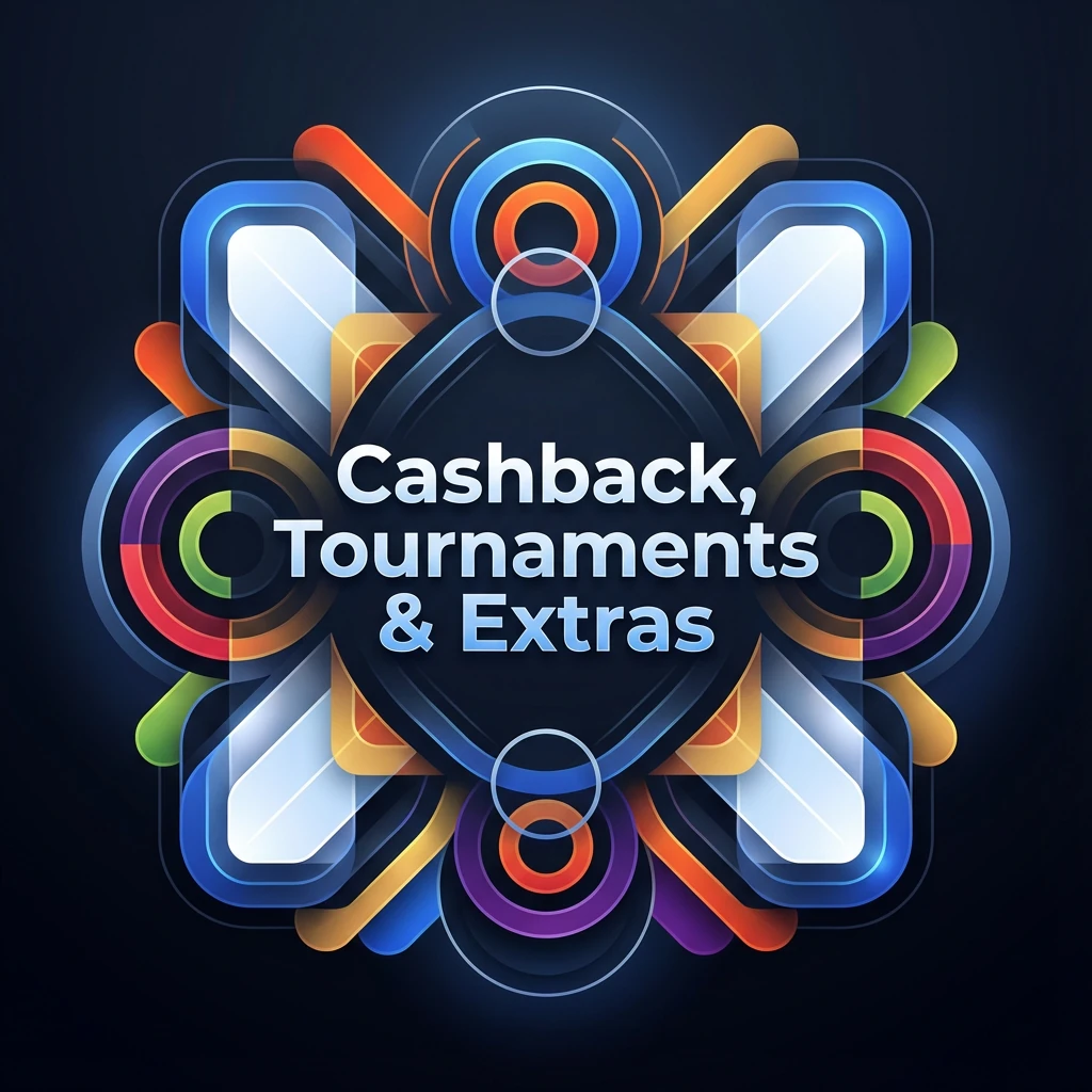 Cashback, Tournaments & Extras